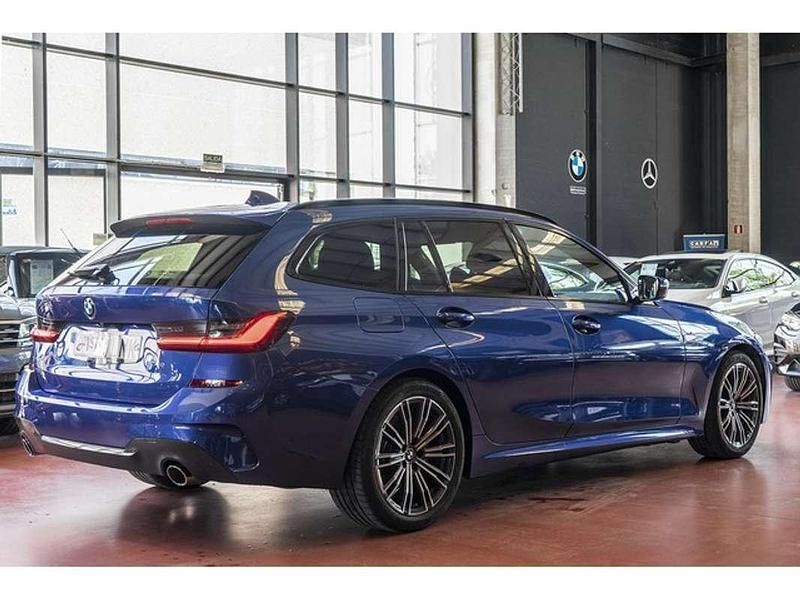Usado BMW 318 Sport Line 150 CV (110 kW) 2021 Azul Familiar