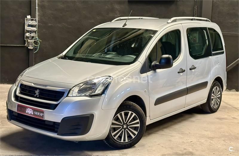 Gris / plata Usado 2016 Peugeot Partner Tepee Style Monovolumen | 10.450 € (Buen precio) - Imagen 1/4