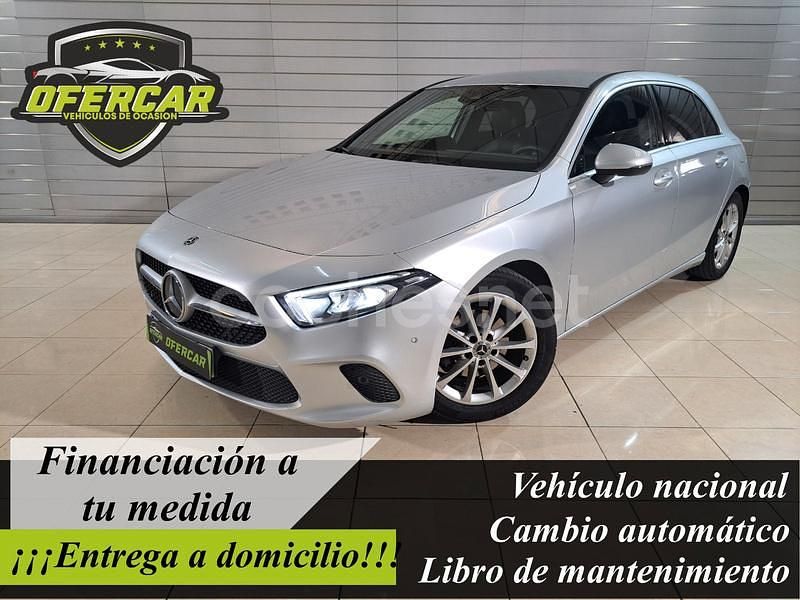 Gris / plata Usado 2021 Mercedes A180 Berlina | 18.900 € (Buen precio) - Imagen 1/4