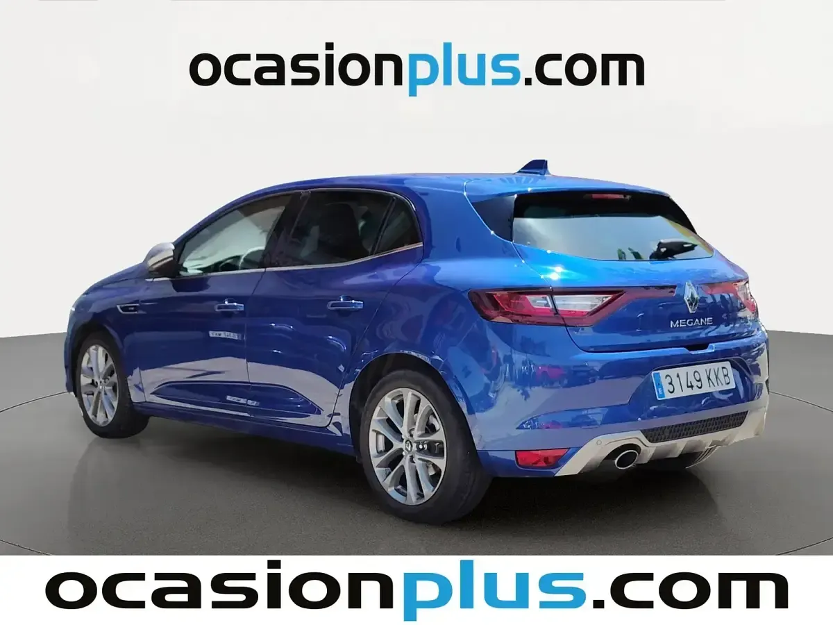 Usado Renault Mégane GT Line GT-Line 130 CV (95 kW) 2018 Azul Berlina