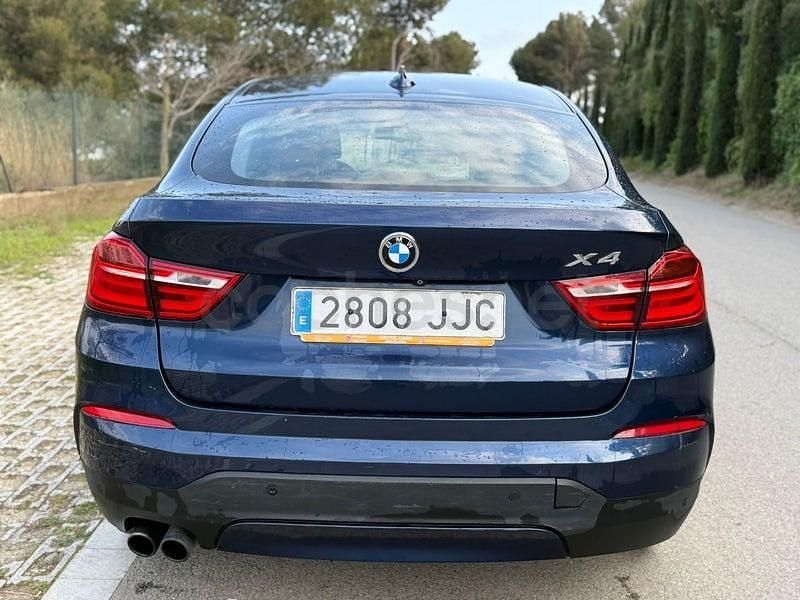 Usado BMW X4 245 CV (180 kW) 2015 Azul SUV