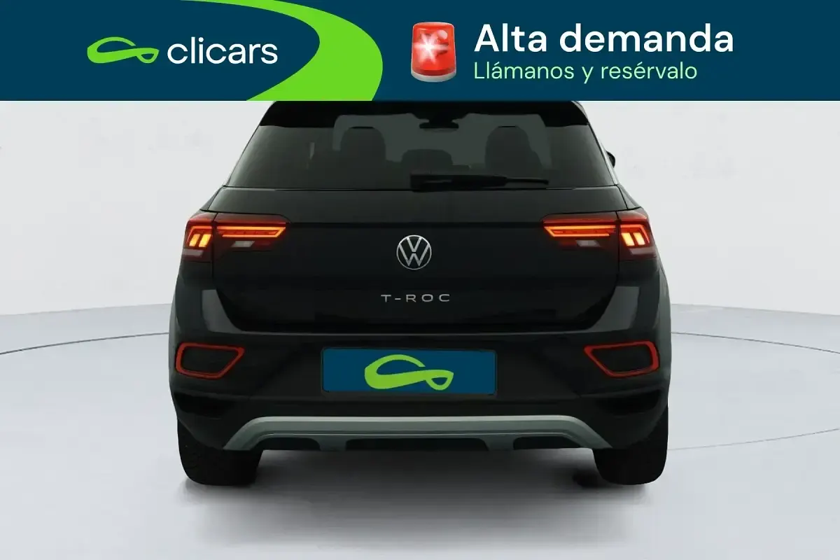 Usado VW T-Roc Life 115 CV (84 kW) 2025 Negro SUV