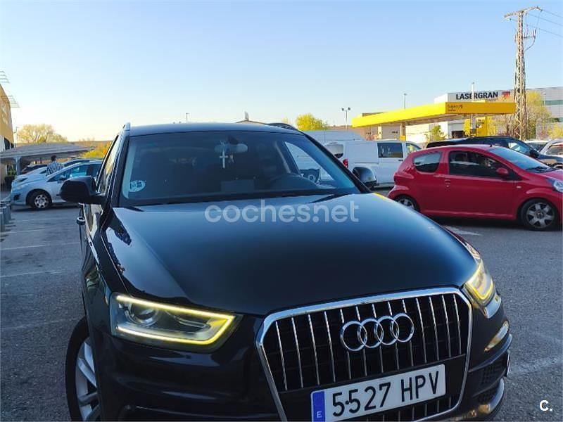 Usado Audi Q3 S-Line 140 CV (102 kW) 2013 Negro SUV