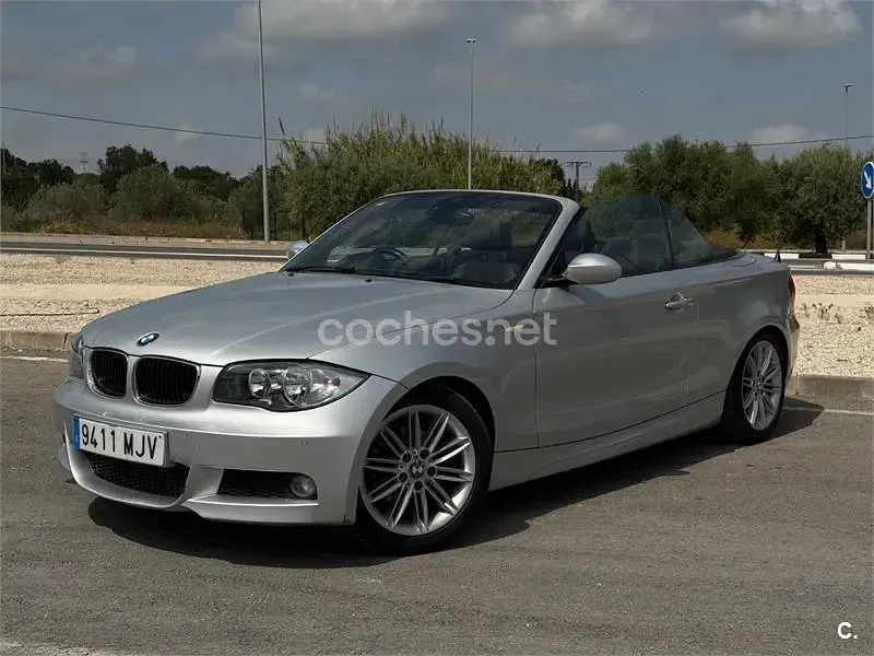 Usado BMW 118 Cabriolet 143 CV (105 kW) 2008 Gris / plata Descapotable