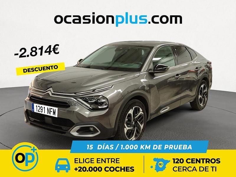 Gris / plata Usado 2023 Citroën C4 X PureTech SUV | 17.650 € (Precio justo) - Imagen 1/4