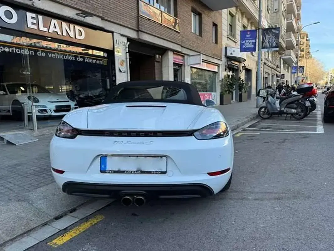 Usado Porsche 718 349 CV (256 kW) 2017 Blanco Descapotable