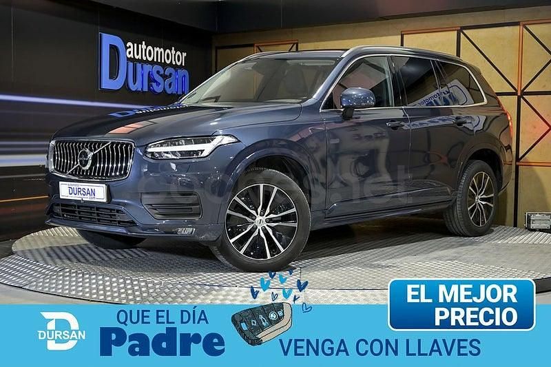 Usado Volvo XC90 Momentum 235 CV (172 kW) 2021 Azul SUV