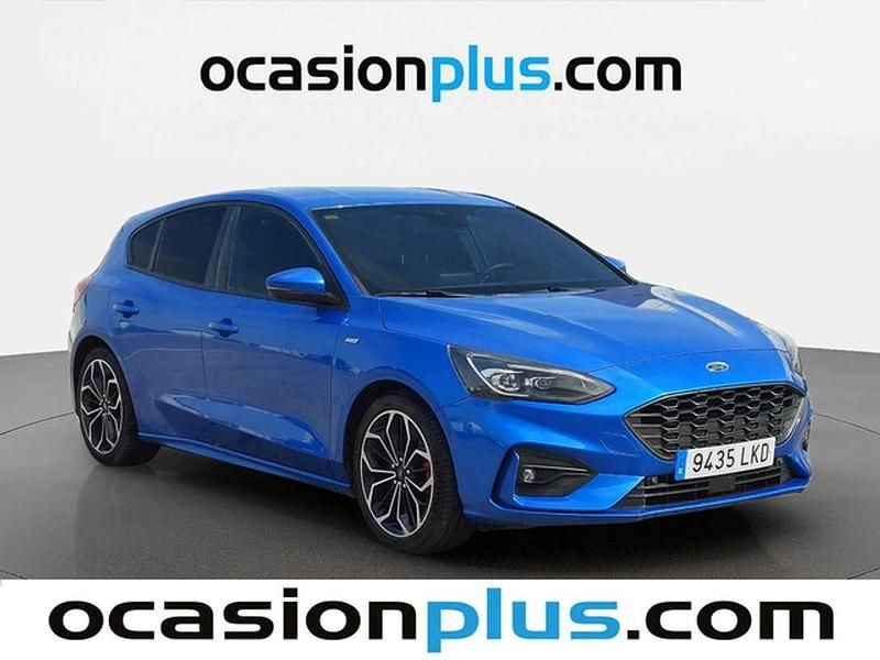 Usado Ford Focus ST-Line 120 CV (88 kW) 2020 Azul Utilitario