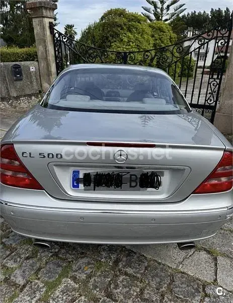 Usado Mercedes CL500 306 CV (225 kW) 2000 Gris / plata Coupe