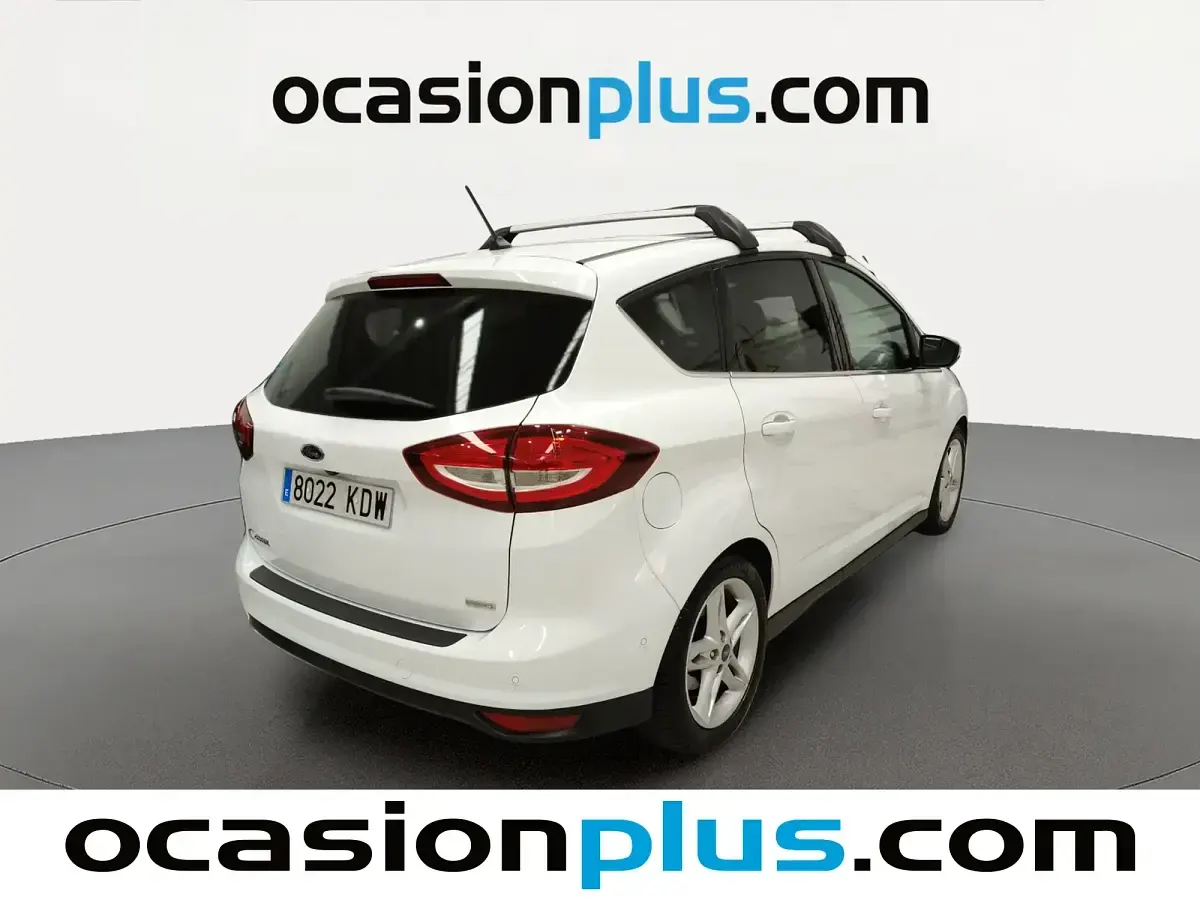 Usado Ford C-MAX Titanium 150 CV (110 kW) 2017 Blanco Monovolumen
