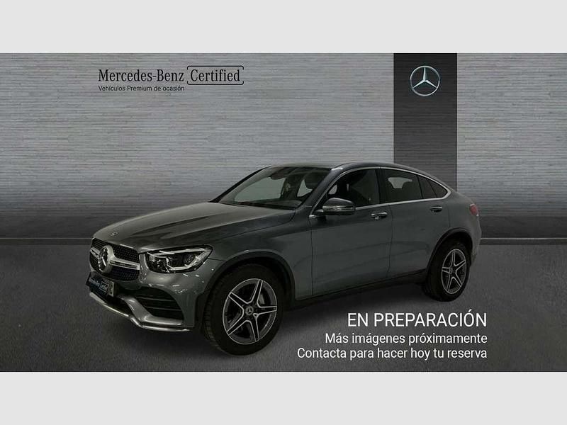 Gris Usado 2021 Mercedes GLC220 SUV | 41.990 € (Precio justo) - Imagen 1/4