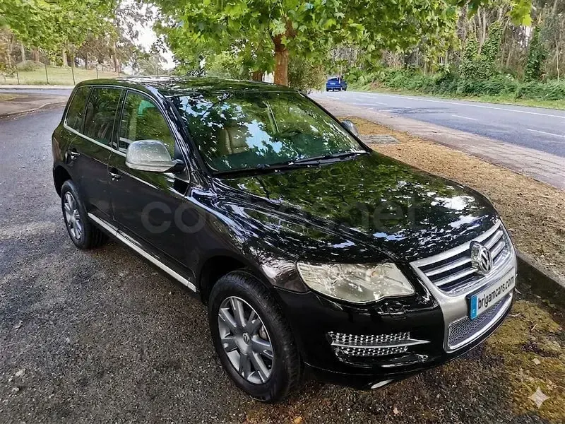 Usado VW Touareg 240 CV (176 kW) 2009 Negro SUV