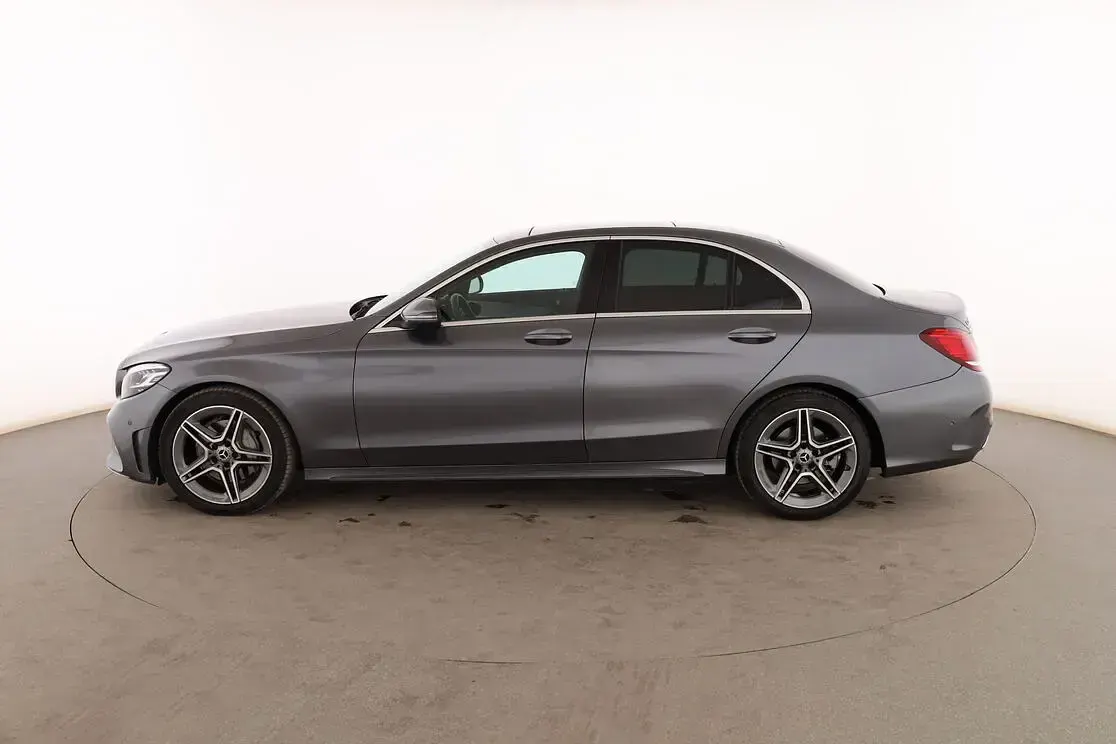 Usado Mercedes C200 AMG line 197 CV (144 kW) 2020 Gris Berlina