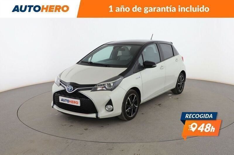 Blanco Usado 2016 Toyota Yaris Hybrid Berlina | 11.299 € (Buen precio) - Imagen 1/3