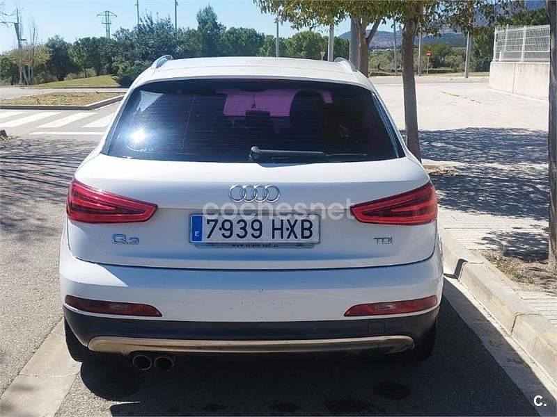 Usado Audi Q3 140 CV (102 kW) 2014 Blanco SUV
