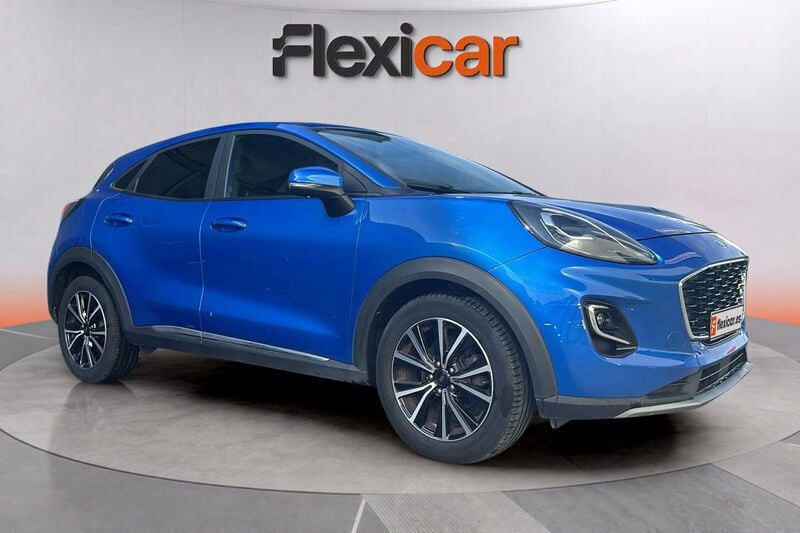 Azul Usado 2021 Ford Puma Titanium | 13.990 € (Precio justo) - Imagen 1/4