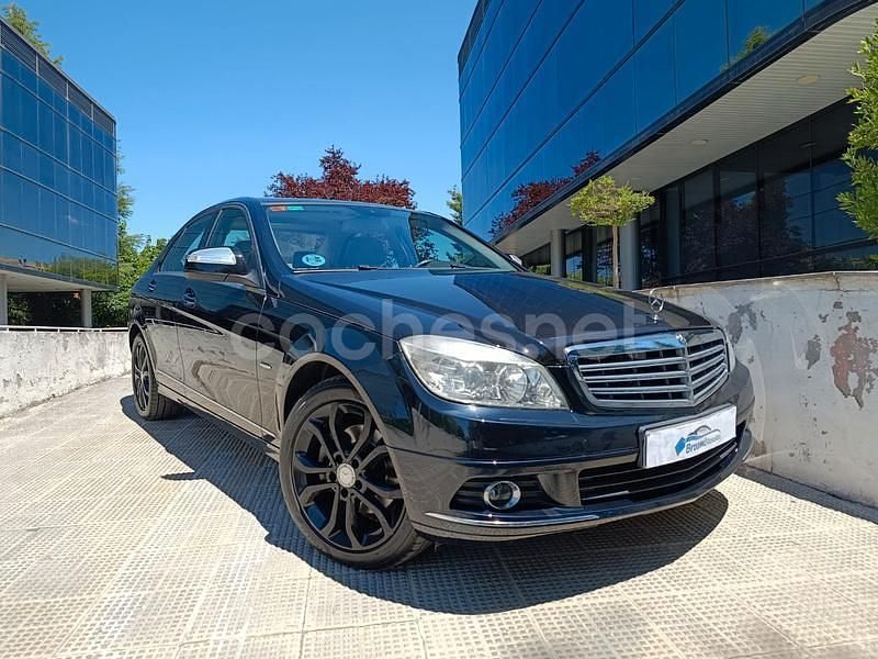 Negro Usado 2007 Mercedes C280 Elegance Berlina | 11.990 € (Caro) - Imagen 1/4