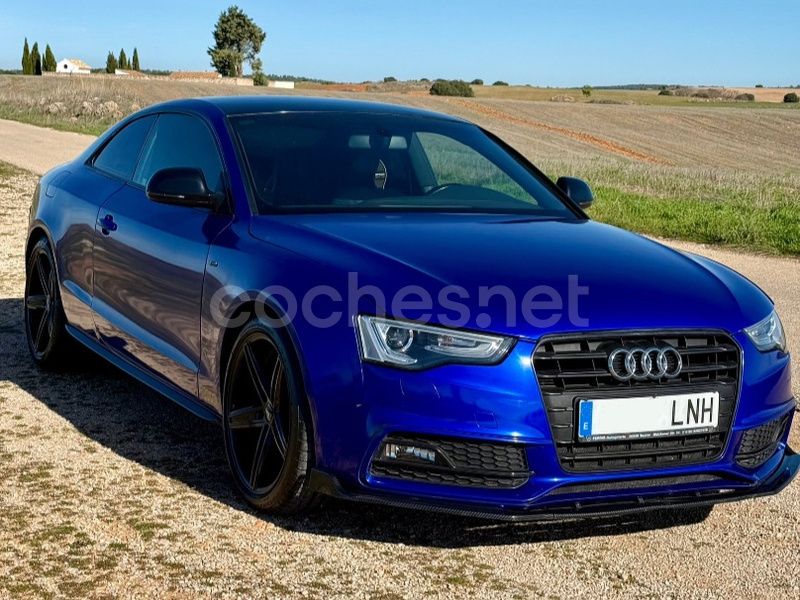 Azul Usado 2008 Audi A5 S-Line Coupe | 10.800 € (Precio justo) - Imagen 1/4