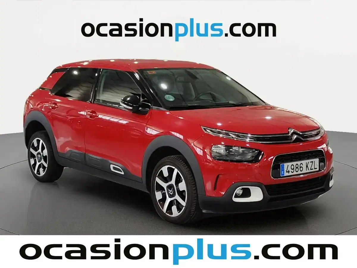 Usado Citroën C4 Cactus Shine 99 CV (72 kW) 2019 Rojo Utilitario