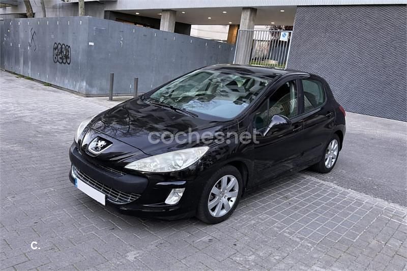 Usado Peugeot 308 Sport 110 CV (80 kW) 2009 Negro Berlina
