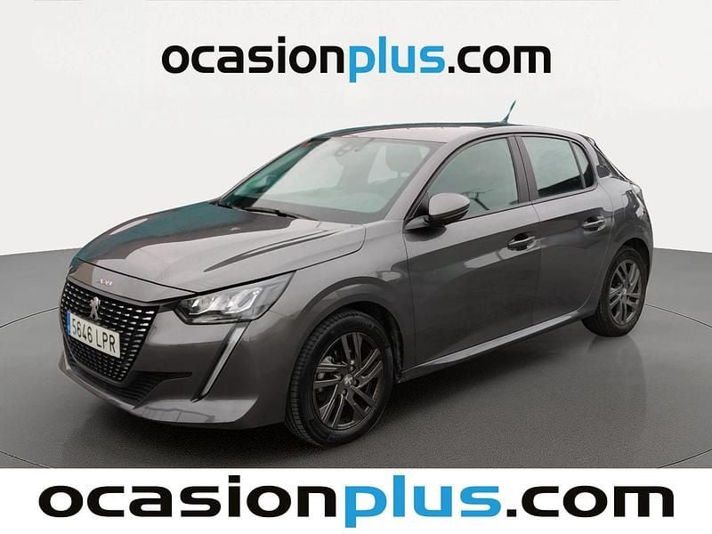 Gris Usado 2021 Peugeot 208 Active Utilitario | 10.355 € (Super precio) - Imagen 1/4