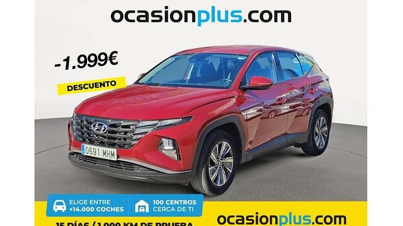 Rojo Usado 2023 Hyundai Tucson SUV | 19.991 € (Super precio) - Imagen 1/4