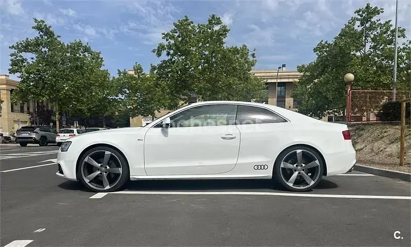 Usado Audi A5 S-Line 245 CV (180 kW) 2012 Blanco Coupe