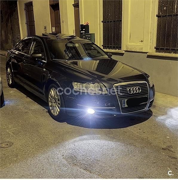 Usado Audi A6 S-Line 233 CV (171 kW) 2007 Negro Berlina