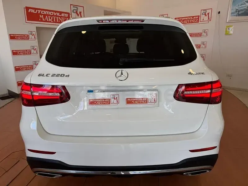 Usado Mercedes GLC220 170 CV (125 kW) 2018 Blanco SUV
