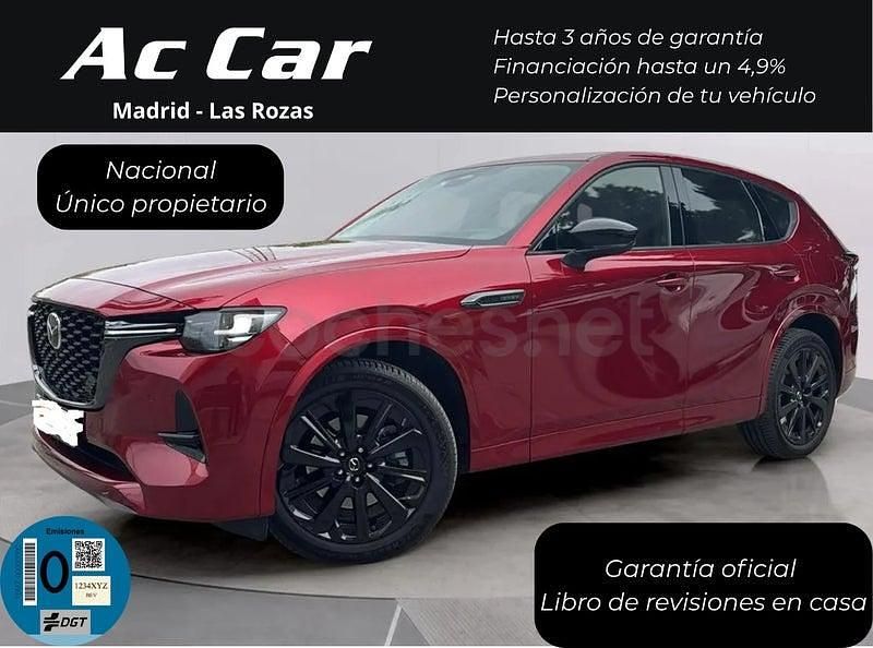 Usado Mazda CX-60 Homura-Line 327 CV (240 kW) 2024 Rojo SUV