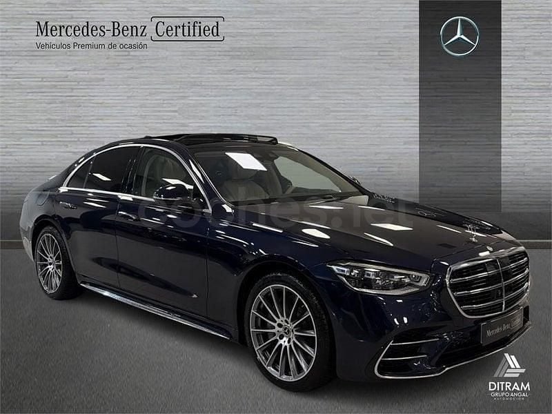 Usado Mercedes S450 367 CV (269 kW) 2024 Azul Berlina