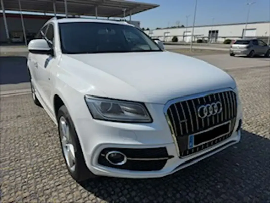 Usado Audi Q5 Ambition 177 CV (130 kW) 2014 Blanco SUV