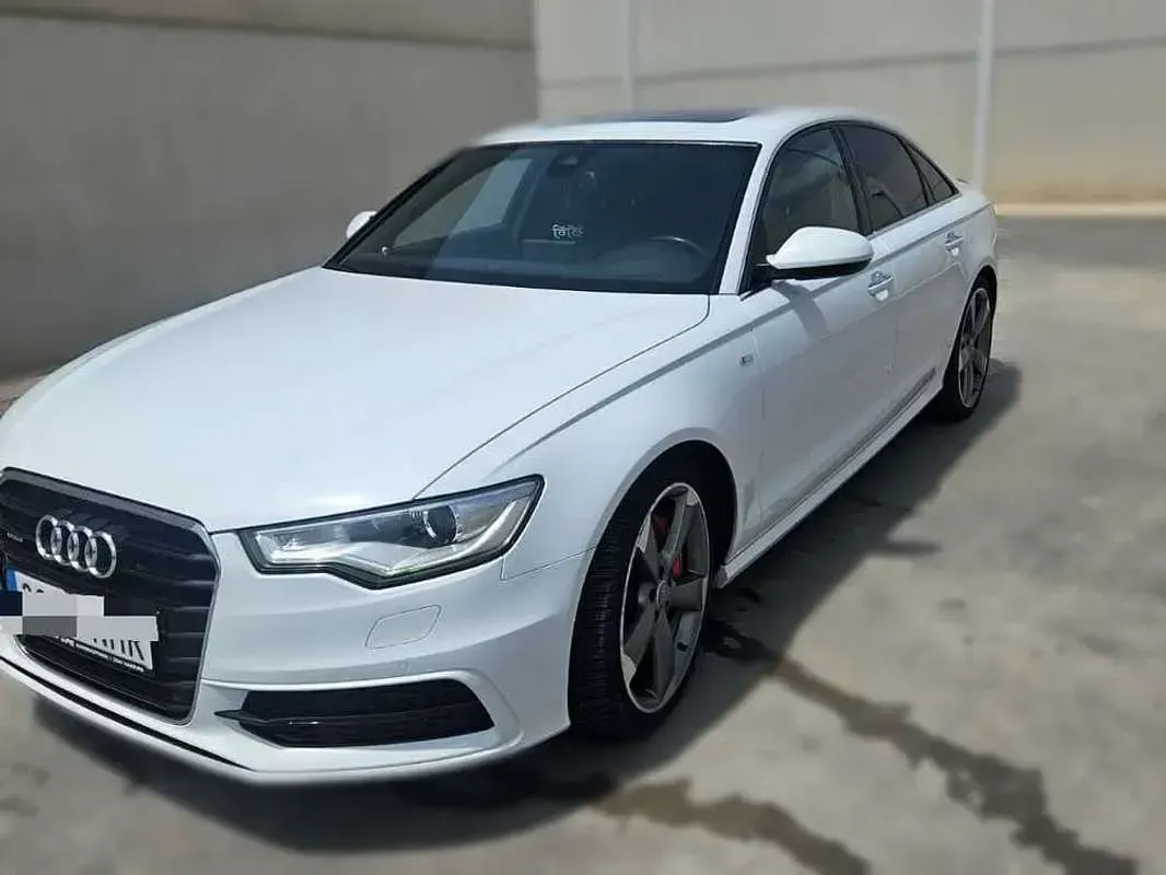Usado Audi A6 313 CV (230 kW) 2013 Blanco Berlina