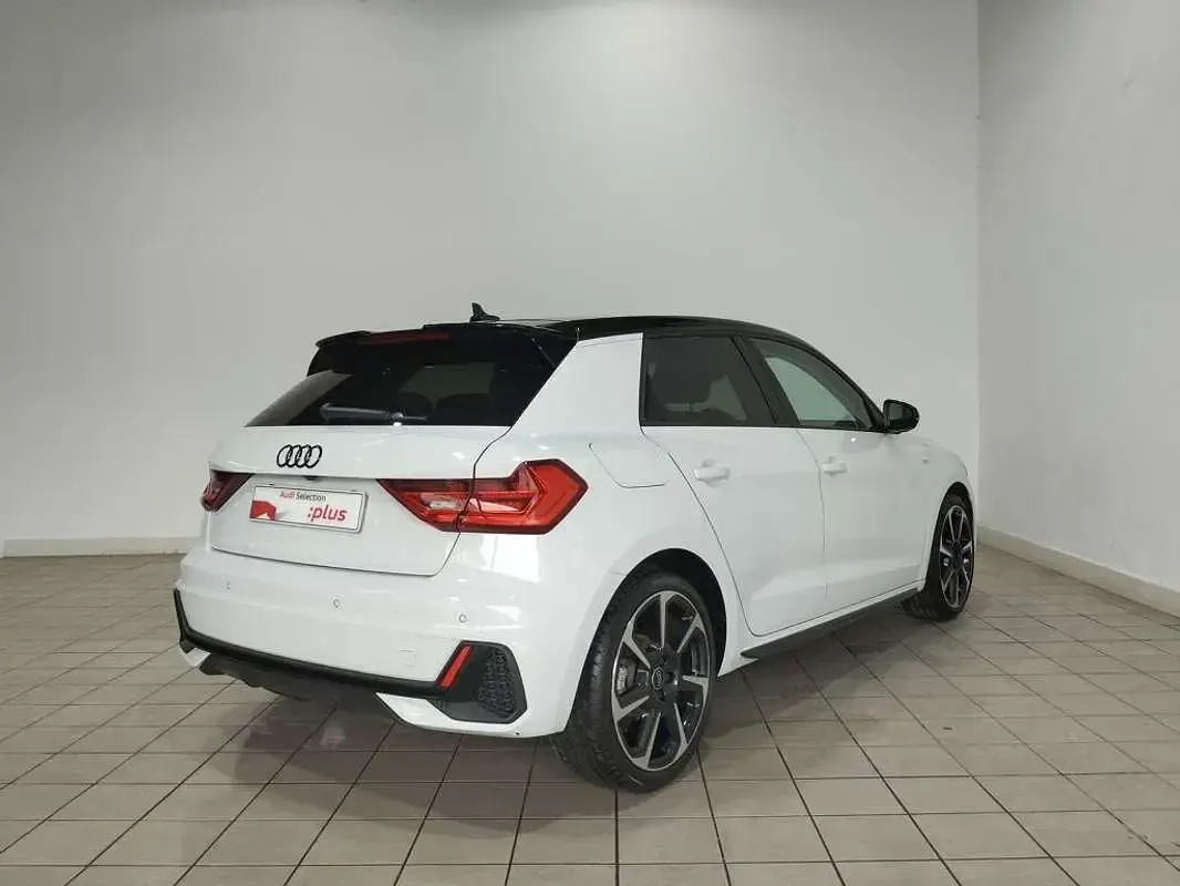 Brugt Audi A1 Sportback Black Edition 116 HK (85 kW) 2025 Hvid Hatchback