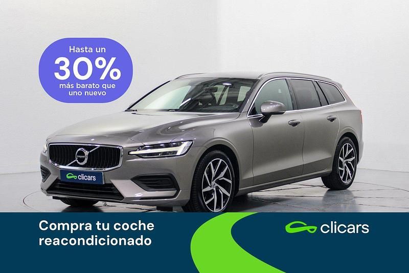 Gris Usado 2021 Volvo V60 Momentum Familiar | 26.990 € (Precio justo) - Imagen 1/4