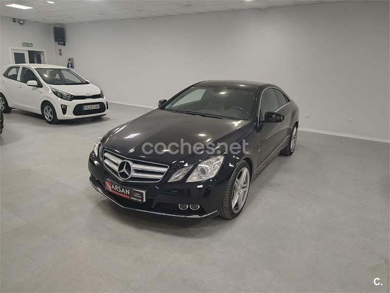 Usado Mercedes E200 Elegance 184 CV (135 kW) 2011 Negro Coupe