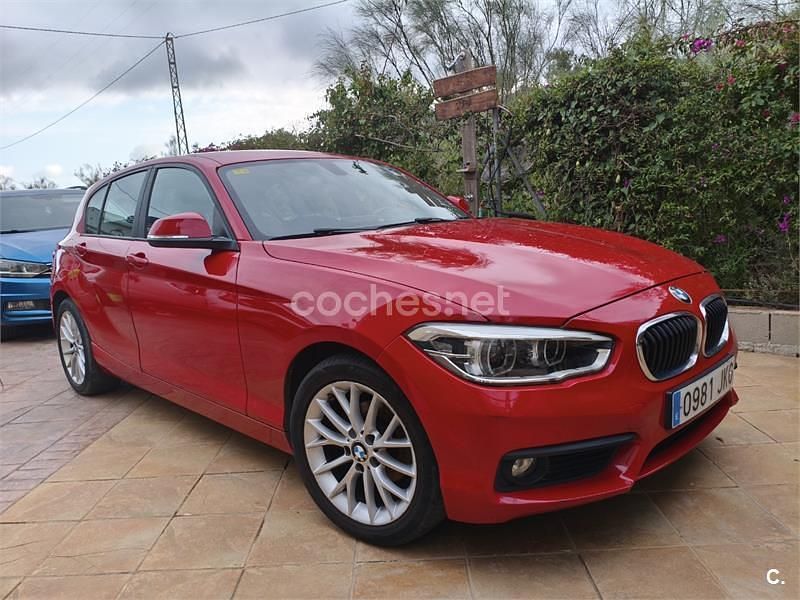 Usado BMW 116 116 CV (85 kW) 2015 Rojo Utilitario