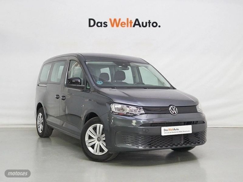 Gris Usado 2023 VW Caddy Maxi Monovolumen | 26.990 € (Precio justo) - Imagen 1/4