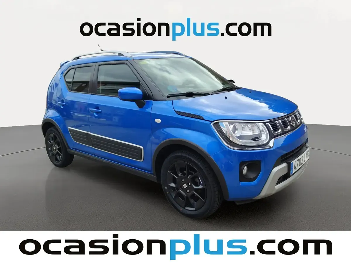 Usado Suzuki Ignis 90 CV (66 kW) 2020 Azul boost metalizado Utilitario
