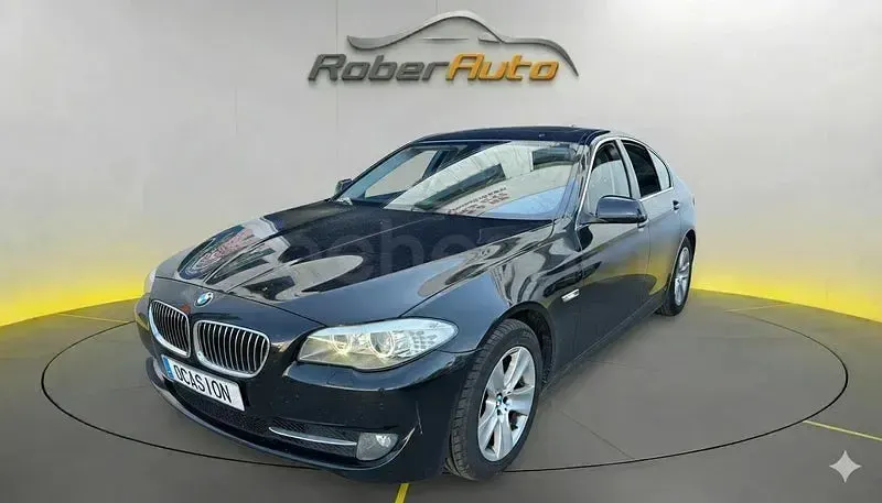 Usado BMW 520 184 CV (135 kW) 2012 Negro Berlina
