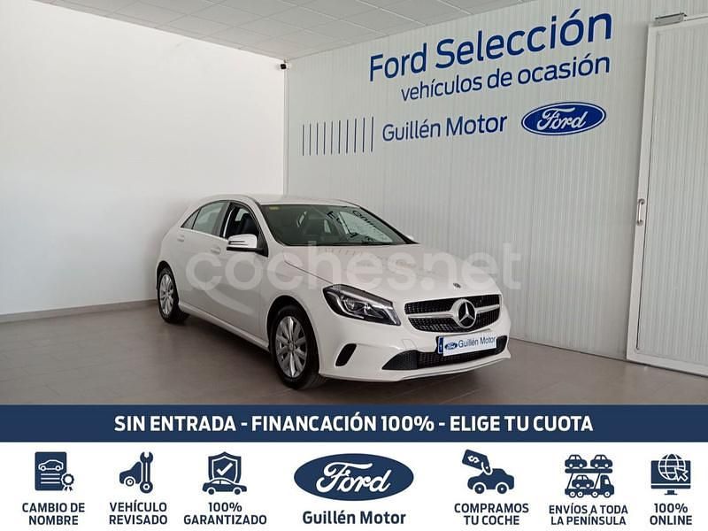 Blanco Usado 2017 Mercedes A180 Berlina | 15.999 € (Precio justo) - Imagen 1/4