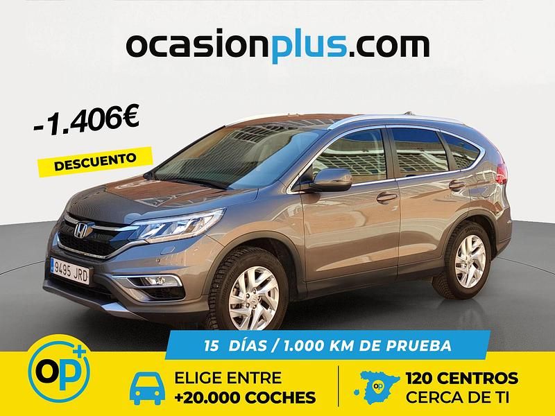 Usado Honda CR-V Elegance 120 CV (88 kW) 2016 Gris SUV