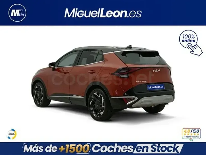 Usado Kia Sportage 150 CV (110 kW) 2023 Naranja SUV