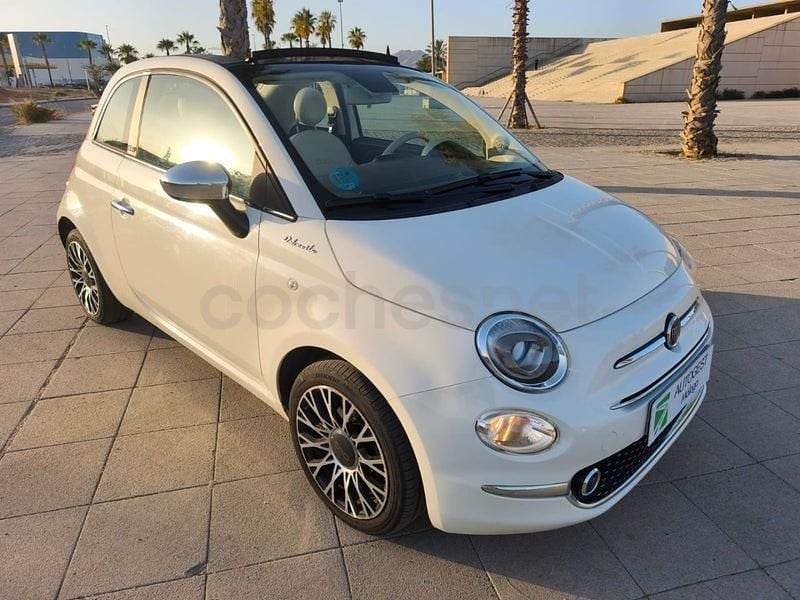 Usado Fiat 500C Dolcevita 71 CV (52 kW) 2022 Blanco Descapotable