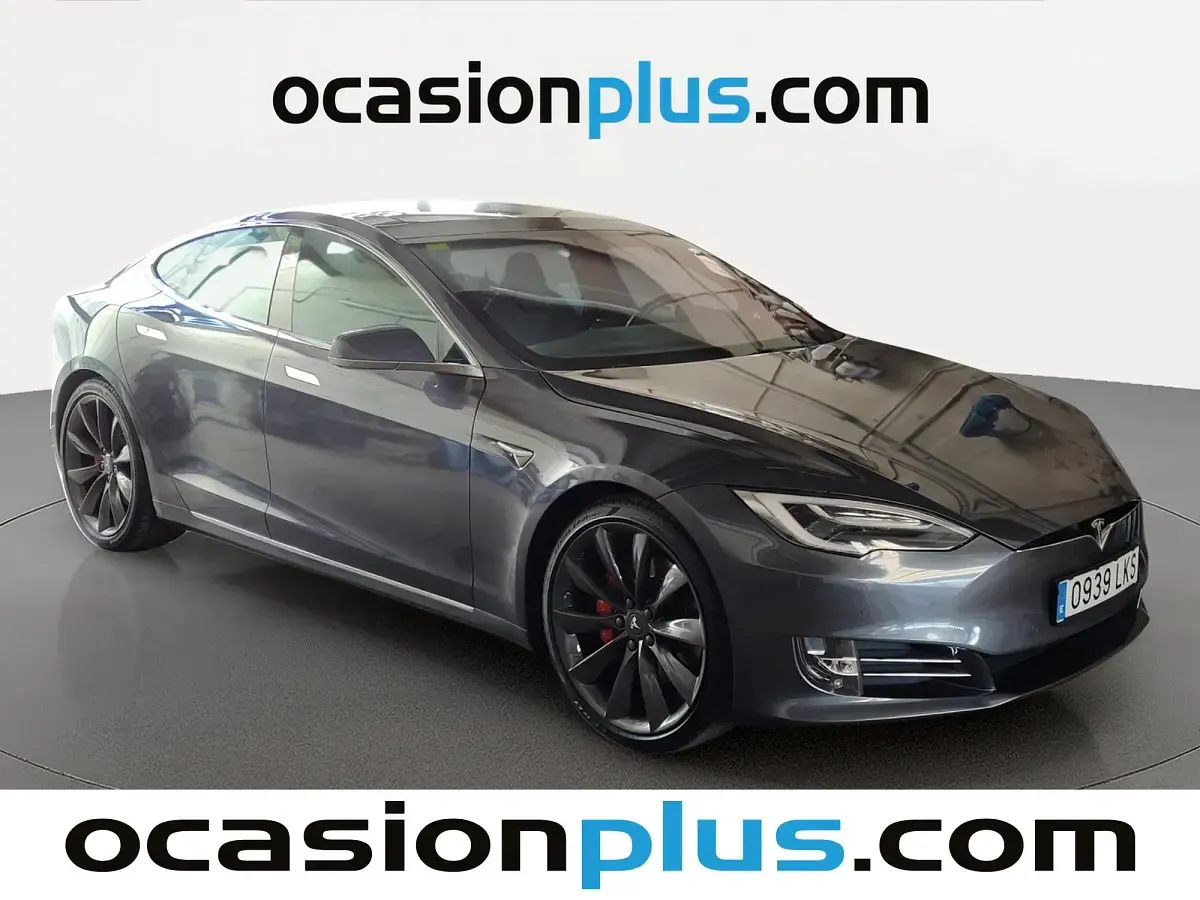 Usado Tesla Model S 567 kW (772 CV) 2017 Gris Utilitario