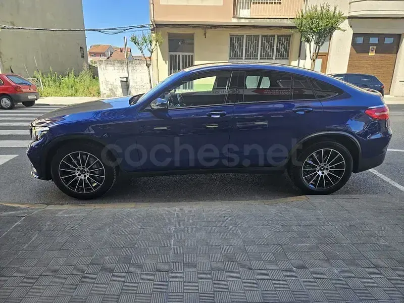 Usado Mercedes GLC220 170 CV (125 kW) 2017 Azul SUV