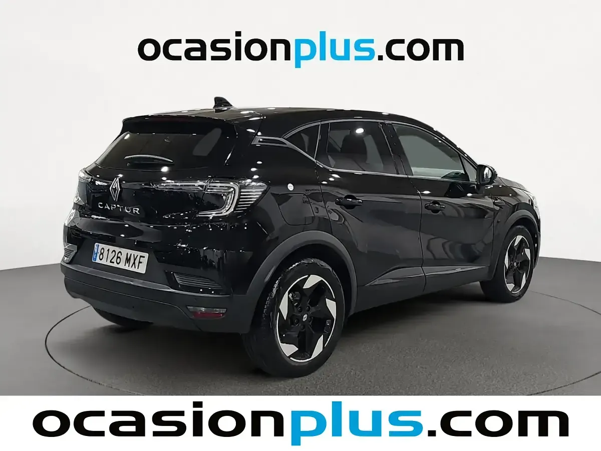 Usado Renault Captur Techno 90 CV (66 kW) 2024 Negro SUV