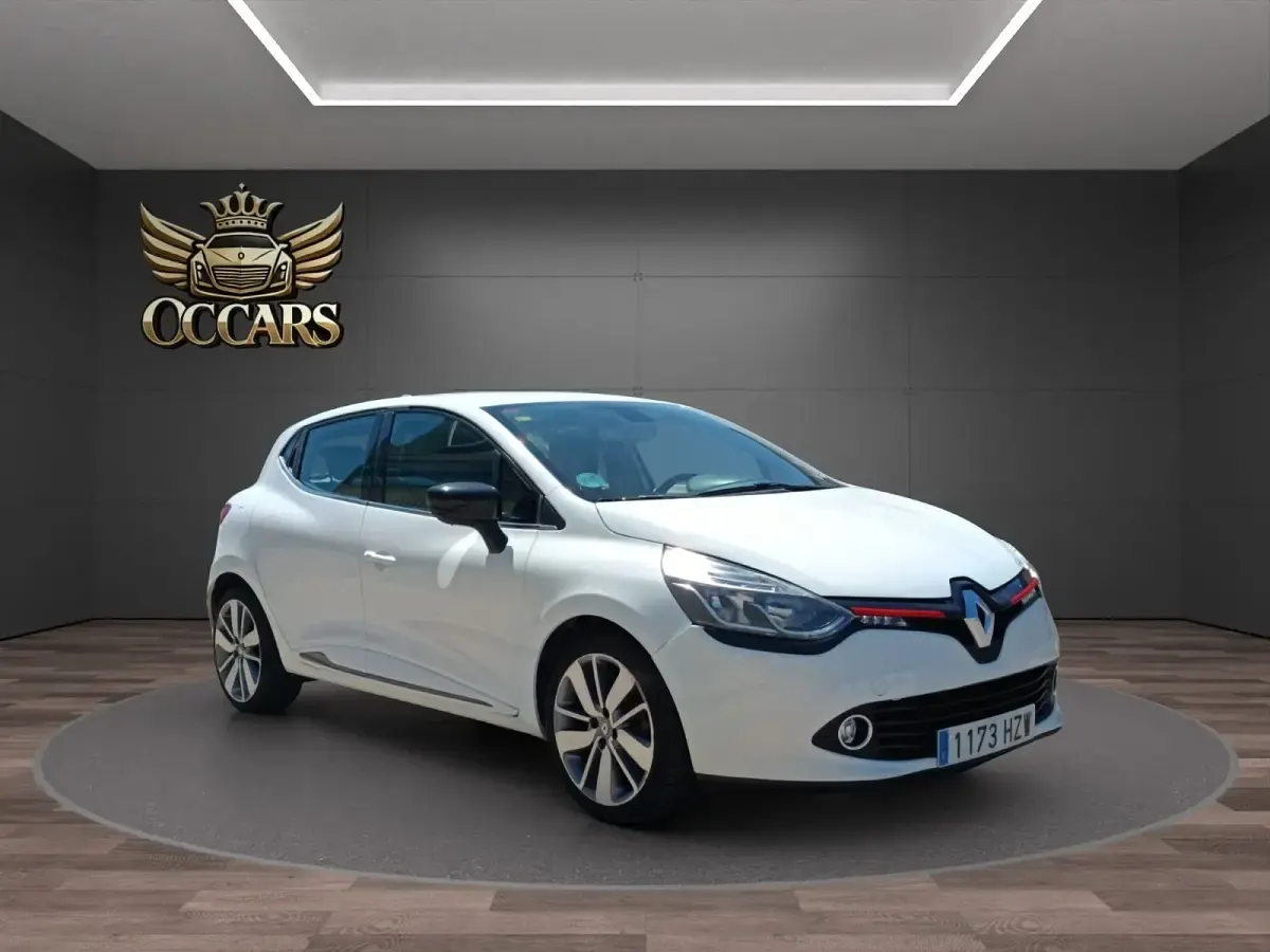 Usado Renault Clio 90 CV (66 kW) 2014 Blanco
