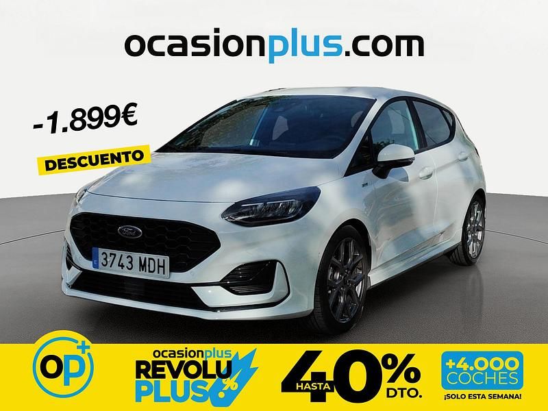 Usado Ford Fiesta ST-Line 125 CV (91 kW) 2023 Blanco Berlina