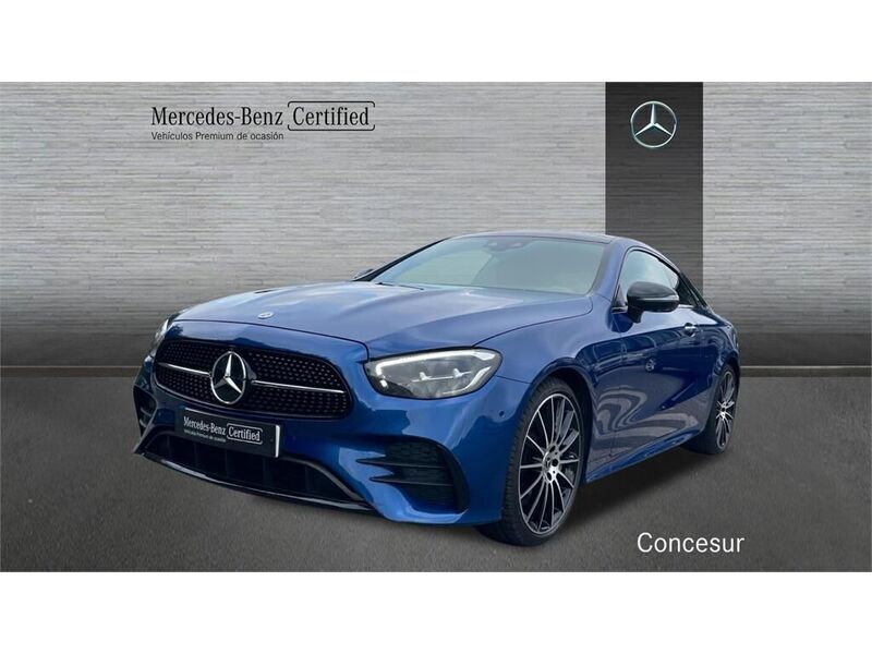 Azul Usado 2023 Mercedes E450 Coupe | 65.900 € - Imagen 1/4